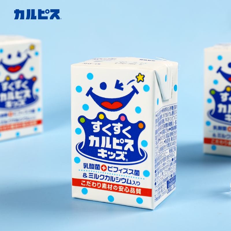 【进口】日本可尔必思儿童乳酸菌125ml *12盒宝宝可露比斯益生菌 - 图1