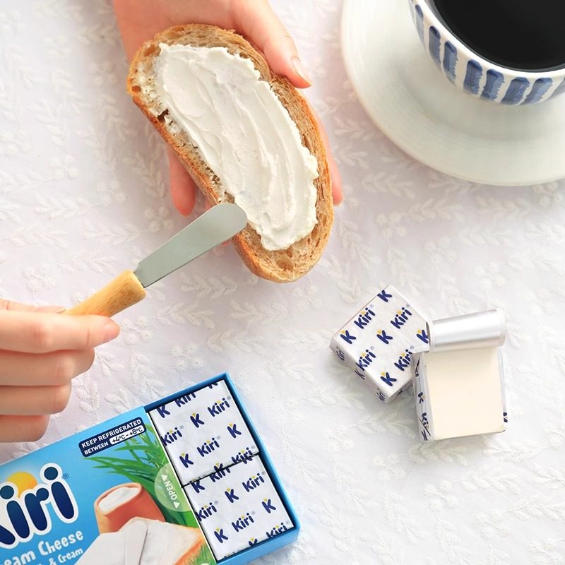 Kiri凯芮进口涂抹型原味奶油芝士再制奶酪97.8g*2早餐烘焙助手,淘宝优惠券,粉丝福利购,淘宝优惠卷