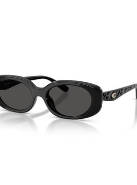 蔻驰女椭圆形时尚新品太阳眼镜