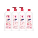 奥妙果蔬餐具净白桃樱花洗洁精1.1KG*4