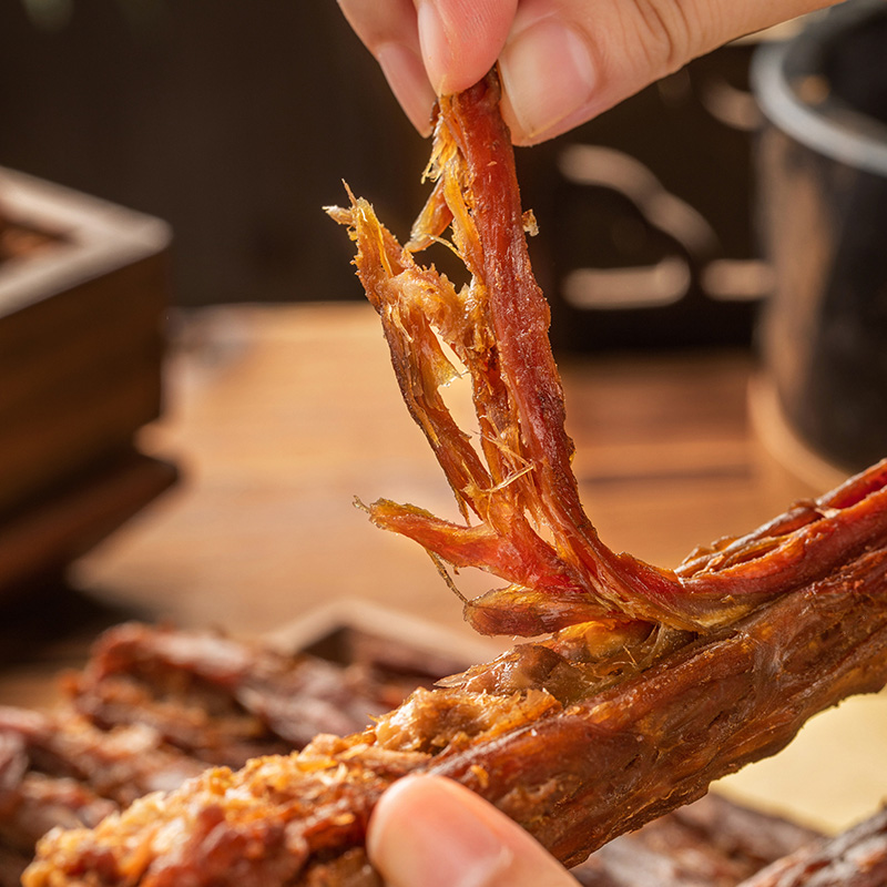 回味一梦 风干鸭脖4口味68g*4麻辣/香辣/黑鸭/孜然氮气鲜追剧零食 - 图3