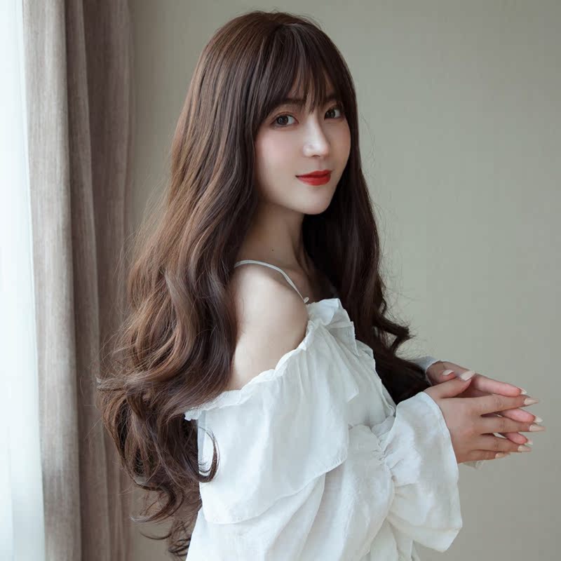 天猫超市miss secret大波浪假发女 全头套式女式长发自然全头长卷发假头套0