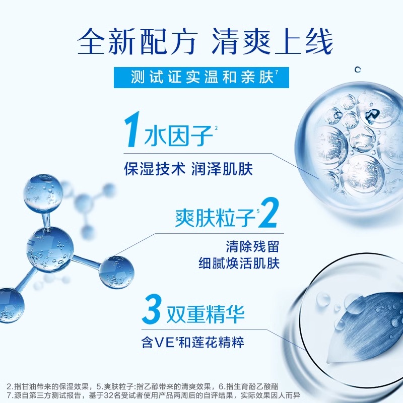 妮维雅丝润爽肤水化妆水补水/保湿化妆平衡润泽湿敷水护肤品200ml