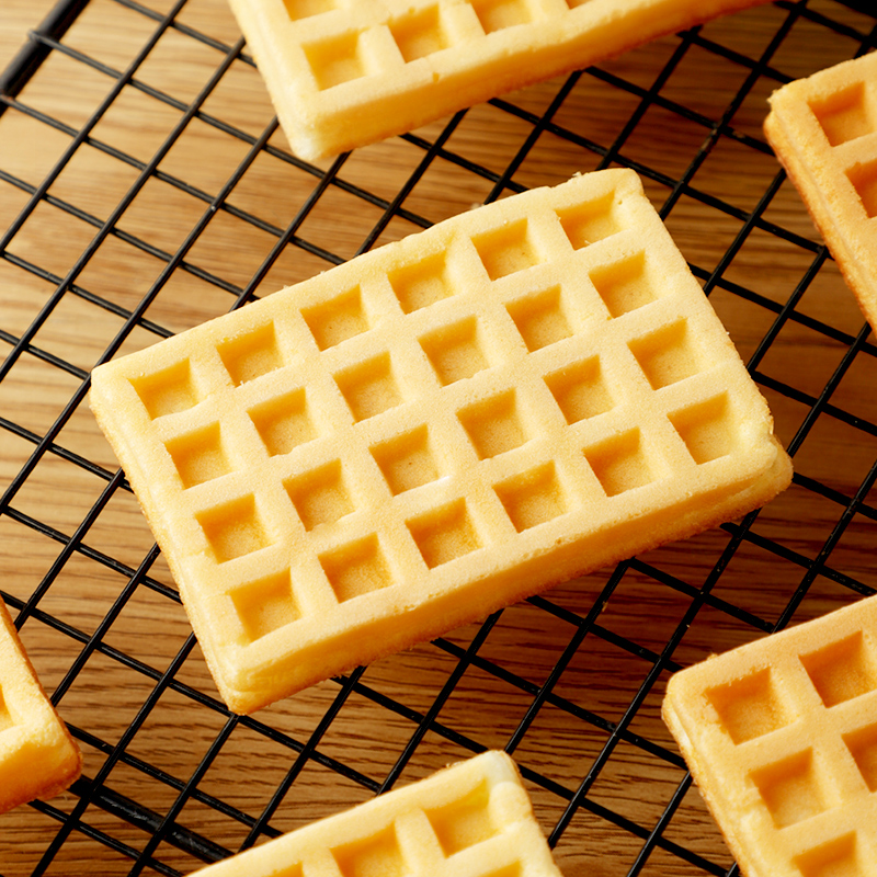 丹夫华夫饼经典芝士味营养早餐糕点心休闲零食下午茶160g