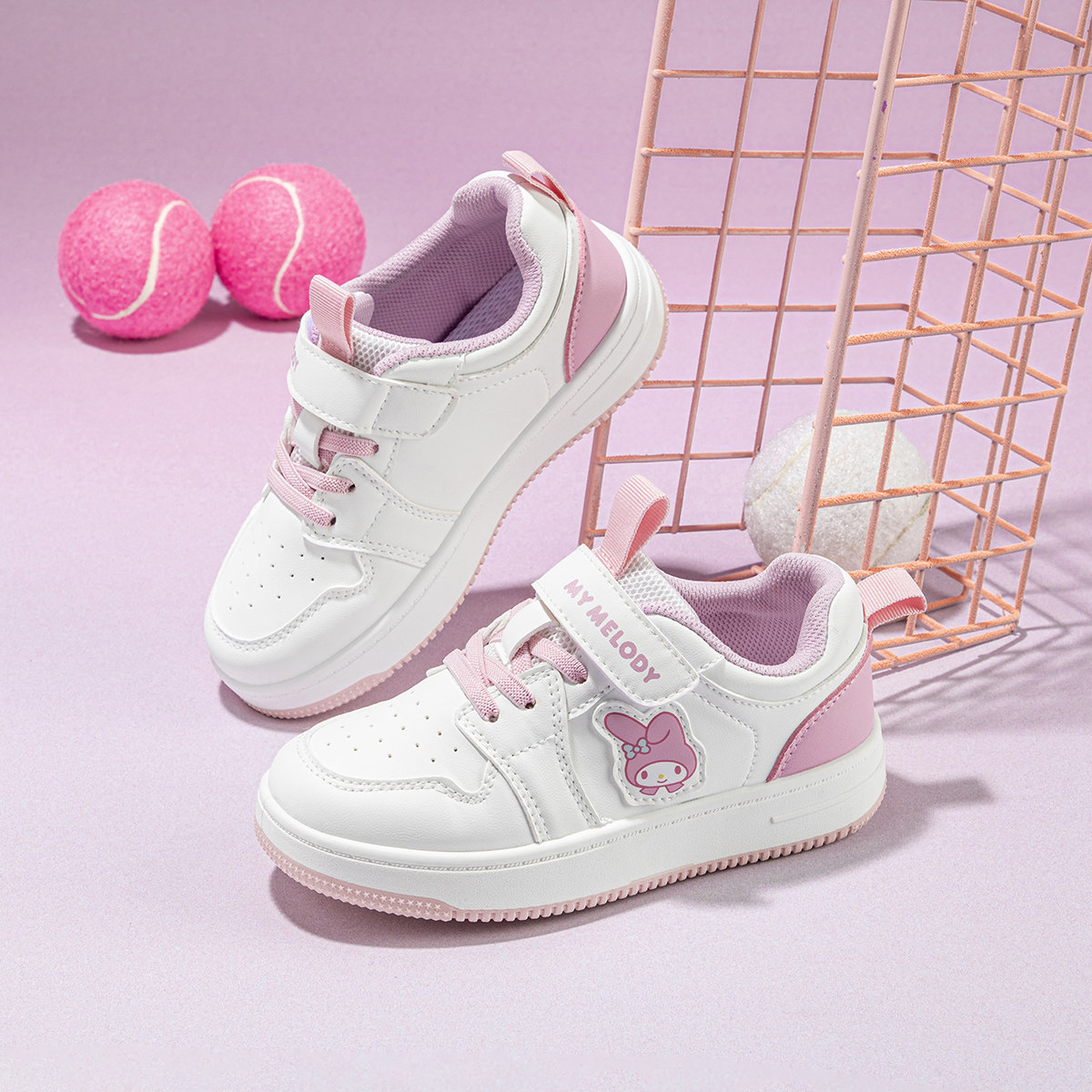 My Melody美乐蒂童鞋儿童板鞋 女童休闲板鞋2025秋季女童鞋子,淘宝优惠券,粉丝福利购,淘宝优惠卷