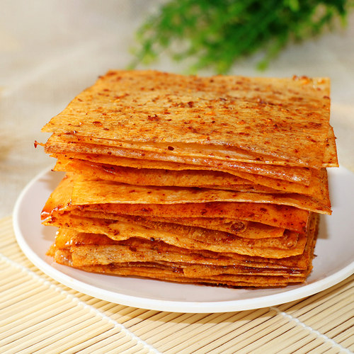 湘旭东湖南特产麻辣片263g内含3大包香辣手工辣条儿时麻辣零食怀 - 图0