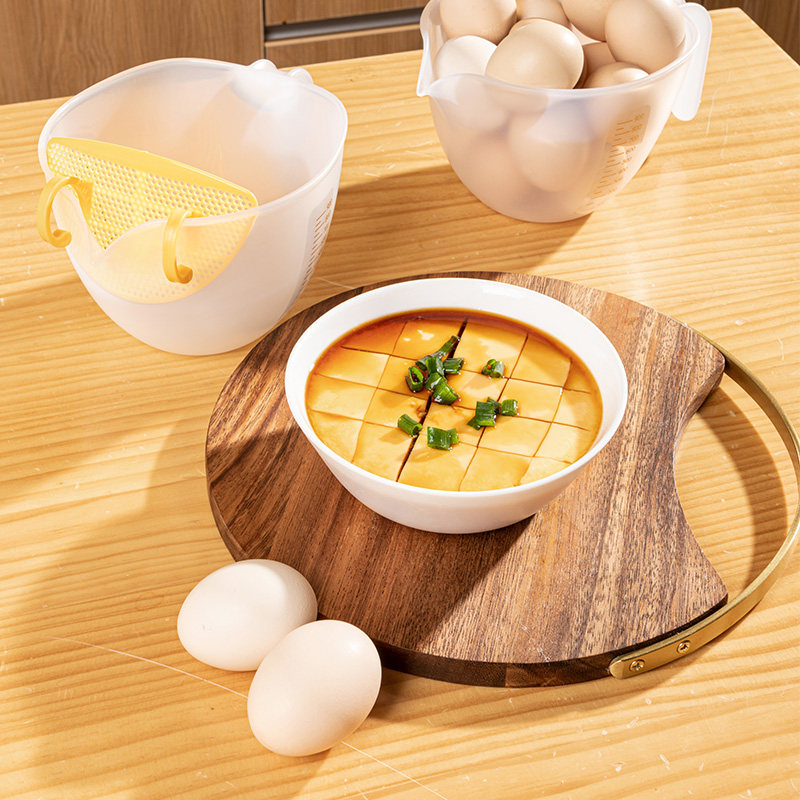 日本家之物语过滤量杯带刻度食品级厨房大容量鸡蛋液过滤网打蛋杯,淘宝优惠券,粉丝福利购,淘宝优惠卷