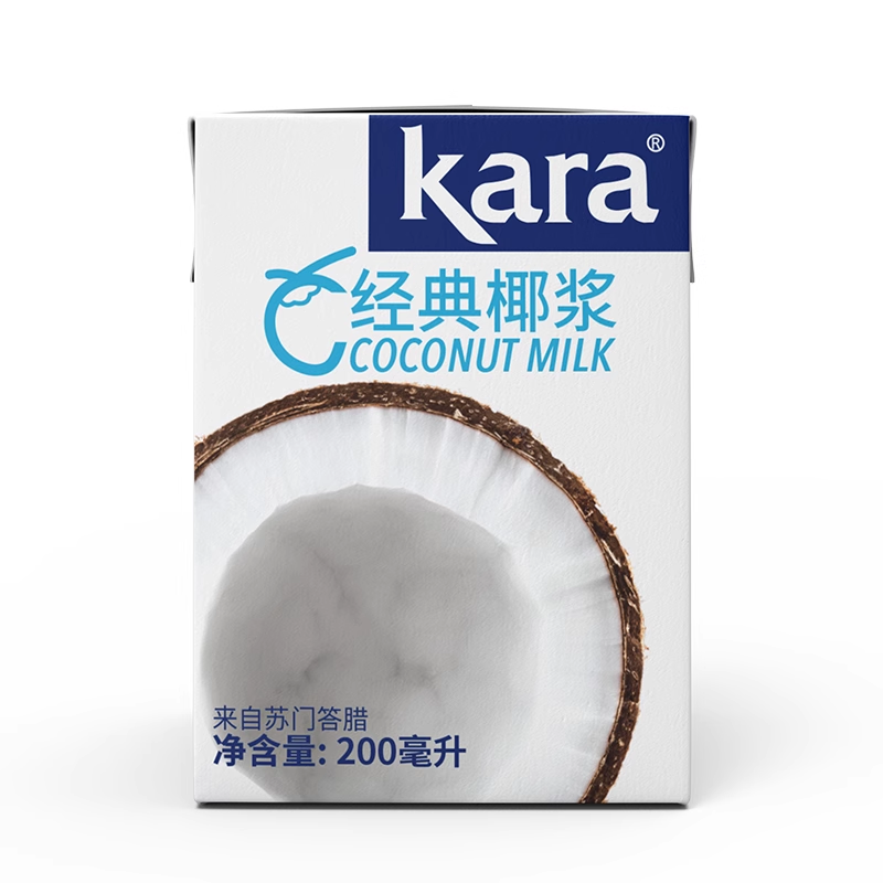 【印尼进口】Kara牌经典椰浆200ml佳乐生椰乳烘焙咖啡奶茶咖喱,淘宝优惠券,粉丝福利购,淘宝优惠卷