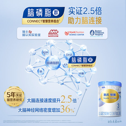 Wyeth Platinum 3 stage infant milk powder imported from Switzerland