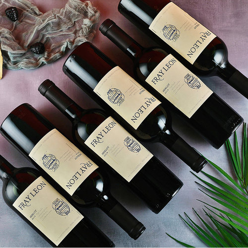 【进口】智利Fray Leon 富丽安梅洛口粮酒婚礼干红葡萄酒整箱 - 图2