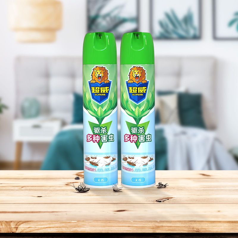 超威殺蟲氣霧劑無香500ml*2罐驅蚊殺蟑螂藥戶外家用除蟲噴霧劑_天貓超市_洗護清潔劑_衛生巾_紙_香薰