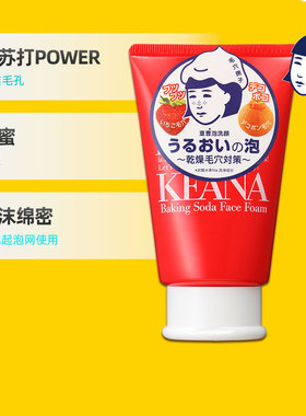 石泽研究所毛孔抚子洁面乳保湿