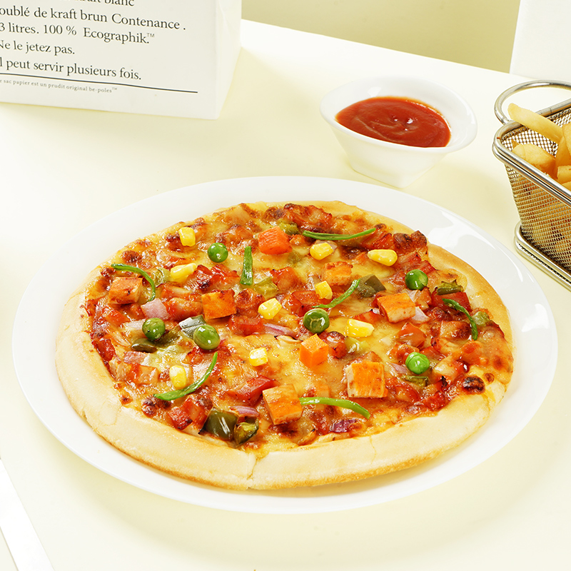 大希地多口味芝士披萨180g*3盒早餐半成品空气炸锅食材儿童pizza - 图1