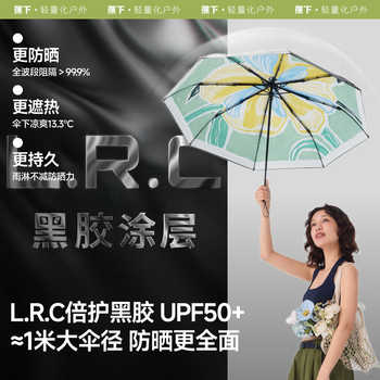 蕉下三折黑胶防晒伞晴雨两用券后169元包邮 蕉下三折黑胶防晒伞晴雨两用券后169元包邮