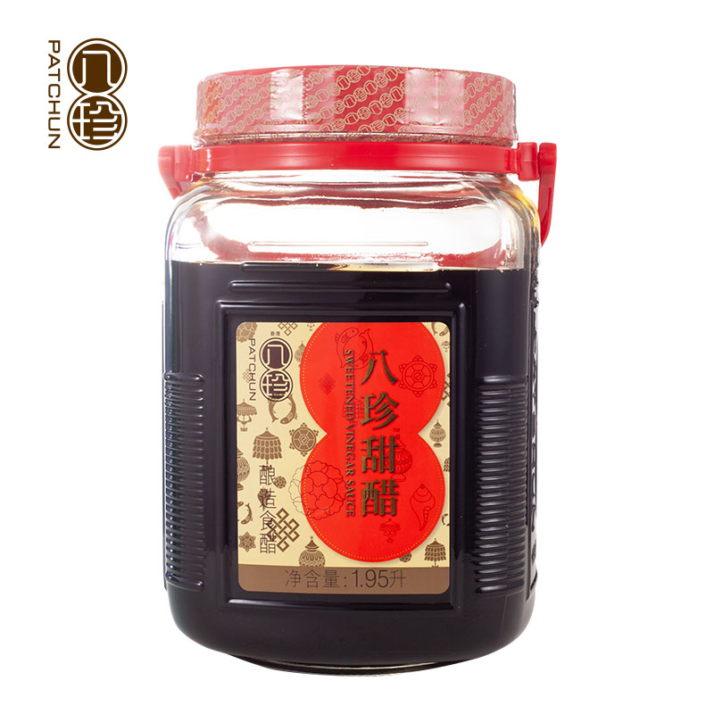 八珍添丁甜醋月子食用醋1.95L广东广式酿造糯米醋煲猪脚姜醋大桶-图0