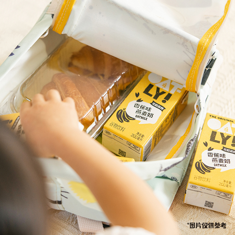 OATLY噢麦力香蕉味燕麦奶200ml营养早餐奶-图2