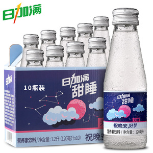 日加满甜睡无糖饮料120ml/瓶*10瓶