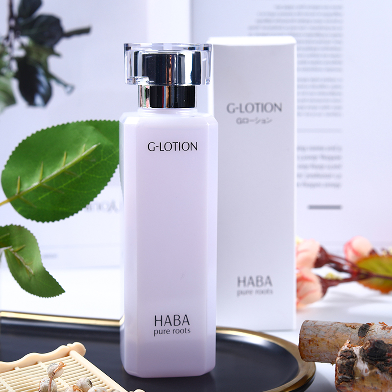 补水保湿修复敏感 水化妆水爽肤水 G 瓶 180ml 润泽柔肤水 HABA 补水保湿修复敏感 水化妆水爽肤水 G 瓶 180ml 润泽柔肤水 HABA