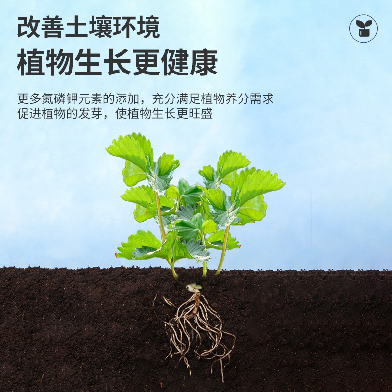 【一件包邮】诺德草莓专用肥料营养液家用盆栽有机肥通用型复合肥 - 图2