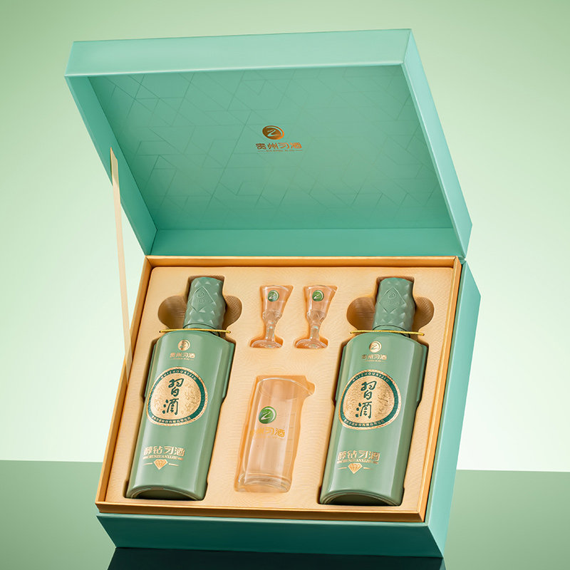 贵州习酒 醇钻习酒53度500ml*2*3 礼盒整箱装 酱香型白酒,淘宝优惠券,粉丝福利购,淘宝优惠卷