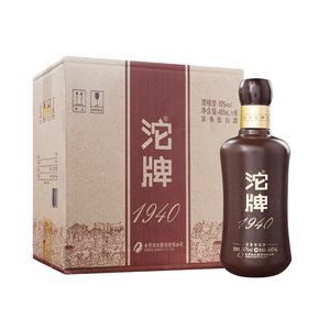 沱牌舍得酒沱牌1940浓香型50度480ml*6瓶箱装白酒自饮送礼酒水