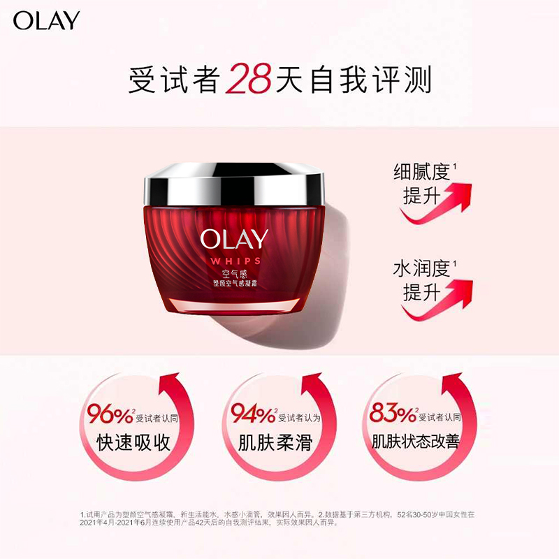 OLAY/玉兰油大红瓶面霜空气霜油皮清爽胜肽补水保湿夏季护肤官方