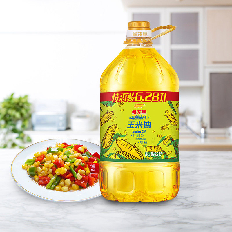 金龙鱼不油腻轻年非转基因玉米油6.28L物理压榨富含植物甾醇,淘宝优惠券,粉丝福利购,淘宝优惠卷