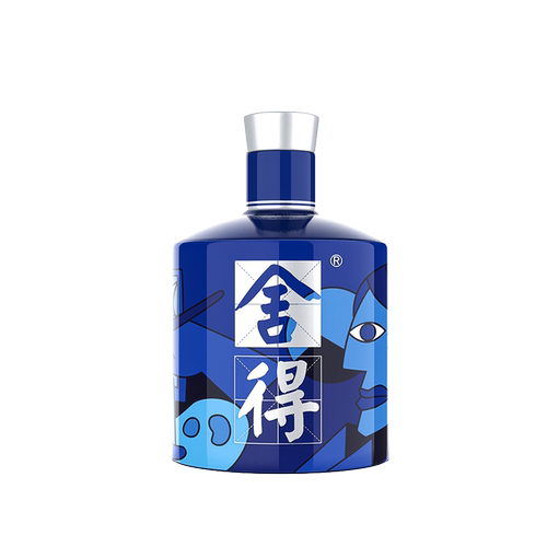 沱牌舍得酒致敬大师系列蓝色款52度100ml*1瓶浓香白酒（无礼袋） - 图3
