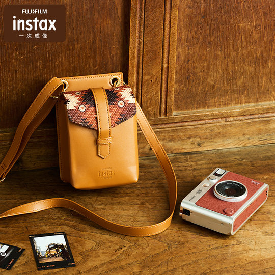 Fuji instax one-time imaging miniEvo camera bag classic stitching camera bag