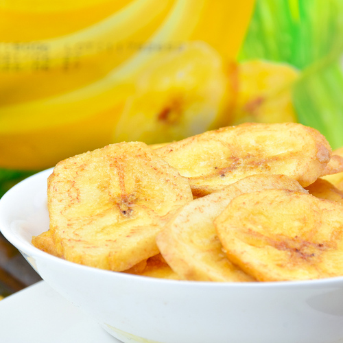越南进口丹帝香蕉片500g袋芭蕉干零食脱水果干香脆片果脯蜜饯小吃