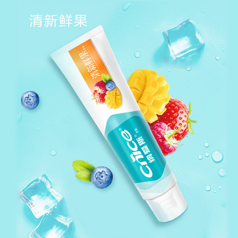 纳爱斯牙膏家庭装到手5支680g