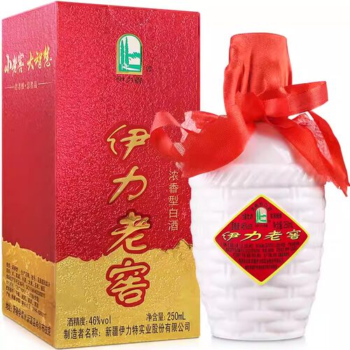 品牌自营46度伊力老窖整箱白酒浓香型伊力特小老窖纯粮新疆酒水 - 图0