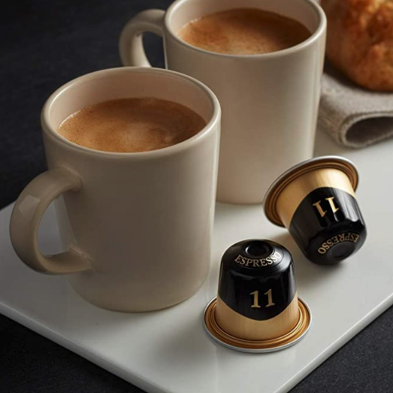 Peets皮爷法国原装进口胶囊咖啡nespresso浓黑布蕾11号5.3g*10颗