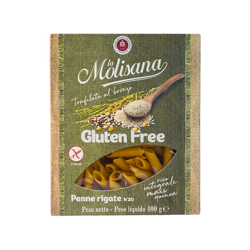 La Molisana/茉莉莎娜意大利面无麸质两头尖形400g*1袋意粉通心粉,淘宝优惠券,粉丝福利购,淘宝优惠卷