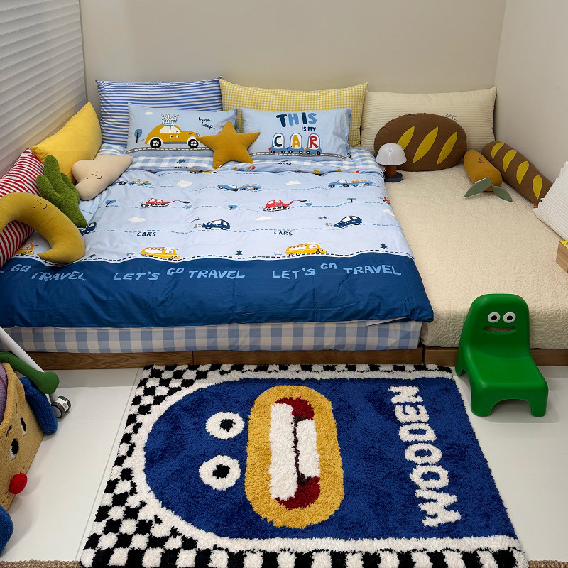 多喜爱卡通四件套纯棉全棉床单被罩宿舍床上三件套儿童房床上用品,淘宝优惠券,粉丝福利购,淘宝优惠卷