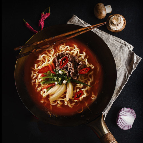 农心三倍辣 燃 辛拉面速食 泡面 辣汤面方便面 - 图2