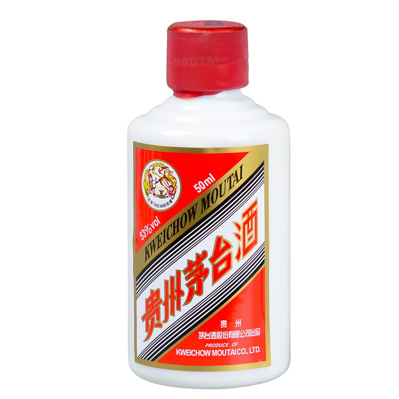 茅台飞天茅台小白条50ml*5瓶53度酱香型白酒整条装 - 图3