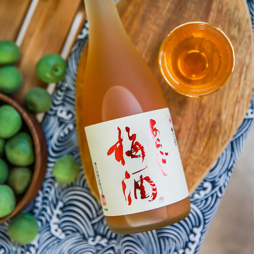 梅乃宿果肉梅子酒7ml日本原装进口青梅酒甜酒女士果酒