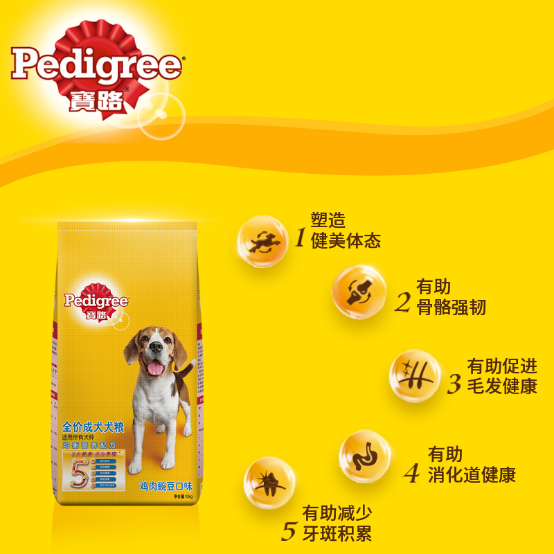 宝路狗粮10kg哈士奇大型犬边牧中型犬小型犬40通用 宝路狗粮10kg哈士奇大型犬边牧中型犬小型犬40通用