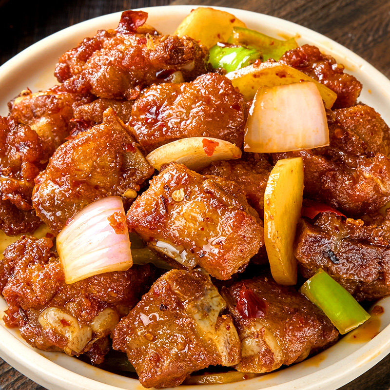 天海藏蒜香排骨猪排骨油炸小排半成品免腌制空气炸锅美食,淘宝优惠券,粉丝福利购,淘宝优惠卷