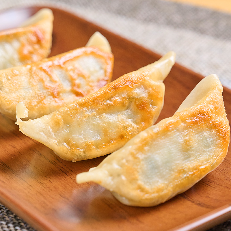 安井荠菜蒸煎饺1kg早点速冻蒸饺子锅贴速食水饺早餐半成品