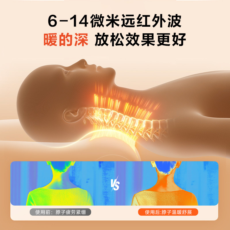 【新年礼物】SKG护颈枕P3-2记忆棉枕芯专业护颈椎家用热敷枕头,淘宝优惠券,粉丝福利购,淘宝优惠卷