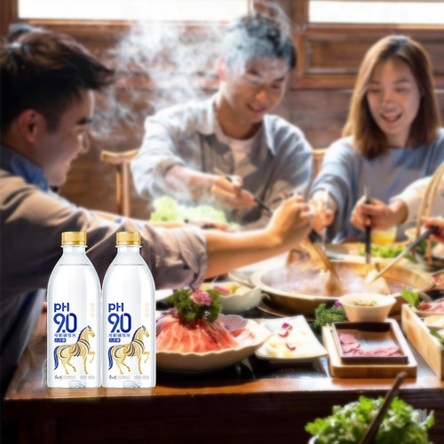 康师傅9.0电解碱性水金马瓶苏打水聚会运动应酬高端送礼家庭装 - 图2