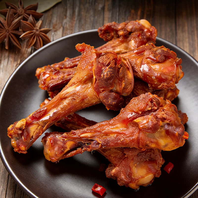 刘老二大鹏展翅香卤翅根安徽特产卤鸭小腿汁多味美熟食即食