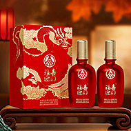 标题：五粮液福喜迎门龙凤呈祥52度500ml*2