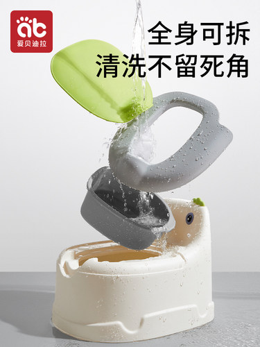 爱贝迪拉儿童马桶坐便器宝宝小马桶男女孩婴儿训练蹲便器厕所尿盆 - 图1