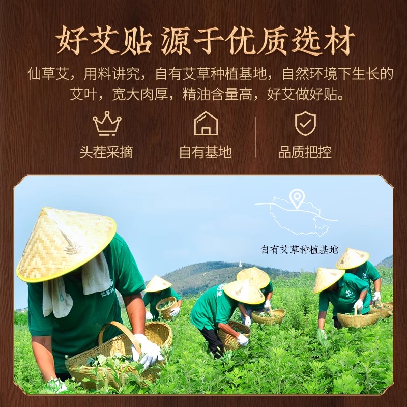 家用灸灸贴艾灸柱艾灸盒子随身灸器具包罐艾炷条纯艾草正品艾灸贴-图2