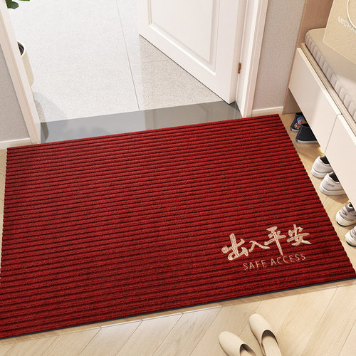尚美巢品入户门地垫进门口地垫家用高级灰除尘防滑脚垫子耐脏地毯 - 图3