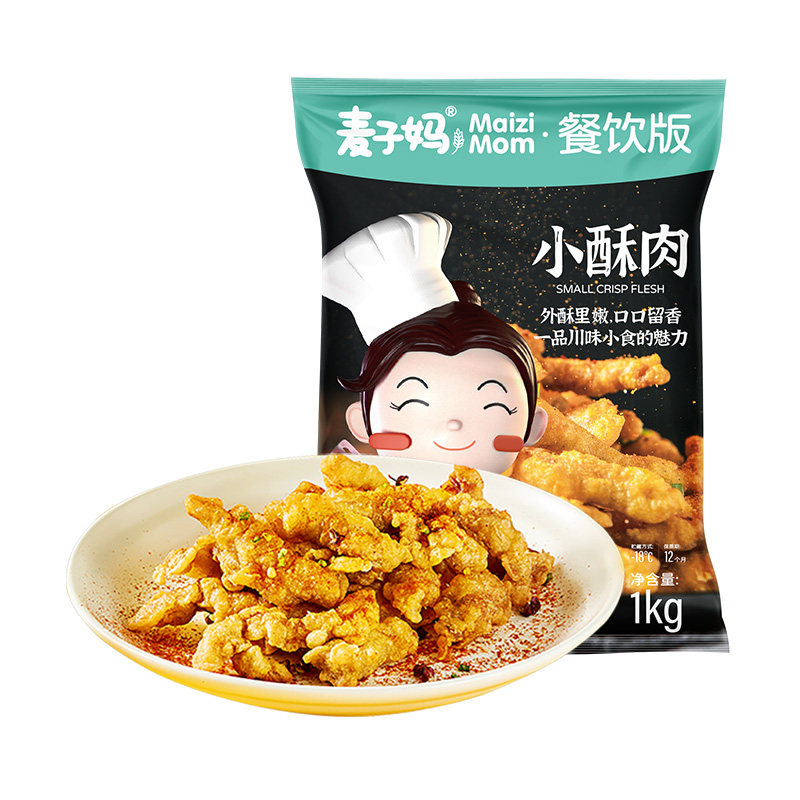 麦子妈猪肉小酥肉1kg即炸即食预制菜空气炸锅半成品小吃年货美食,淘宝优惠券,粉丝福利购,淘宝优惠卷