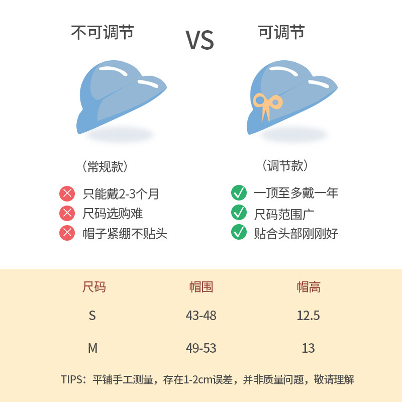 有吉小贝春秋夏纯棉防晒帽遮阳帽子 天猫超市帽子
